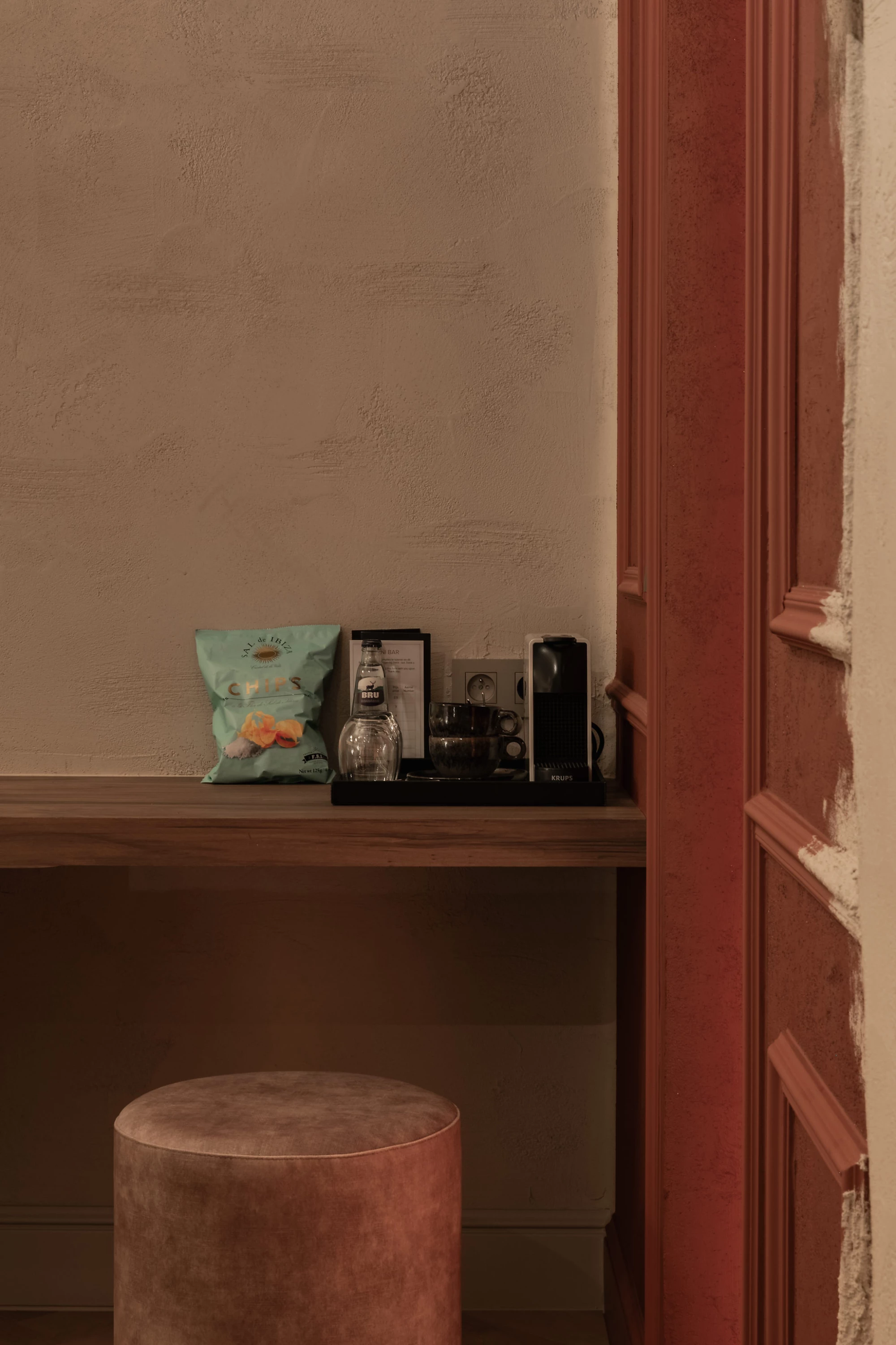 Nespresso coffe van kamer Boho Chic B&B Herenhuis Izegem