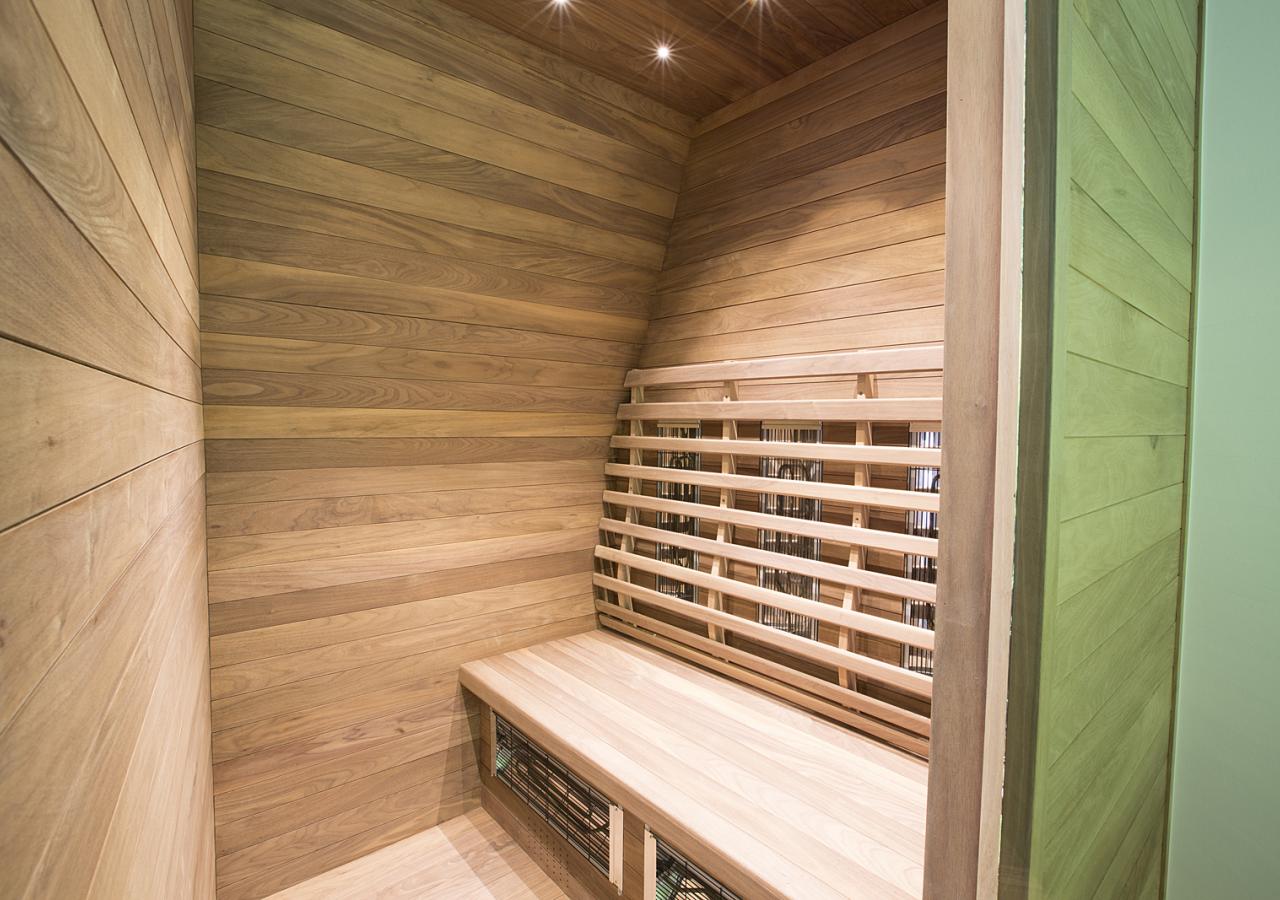 Infrarood cabine kamer Marraine bnb Herenhuis Izegem