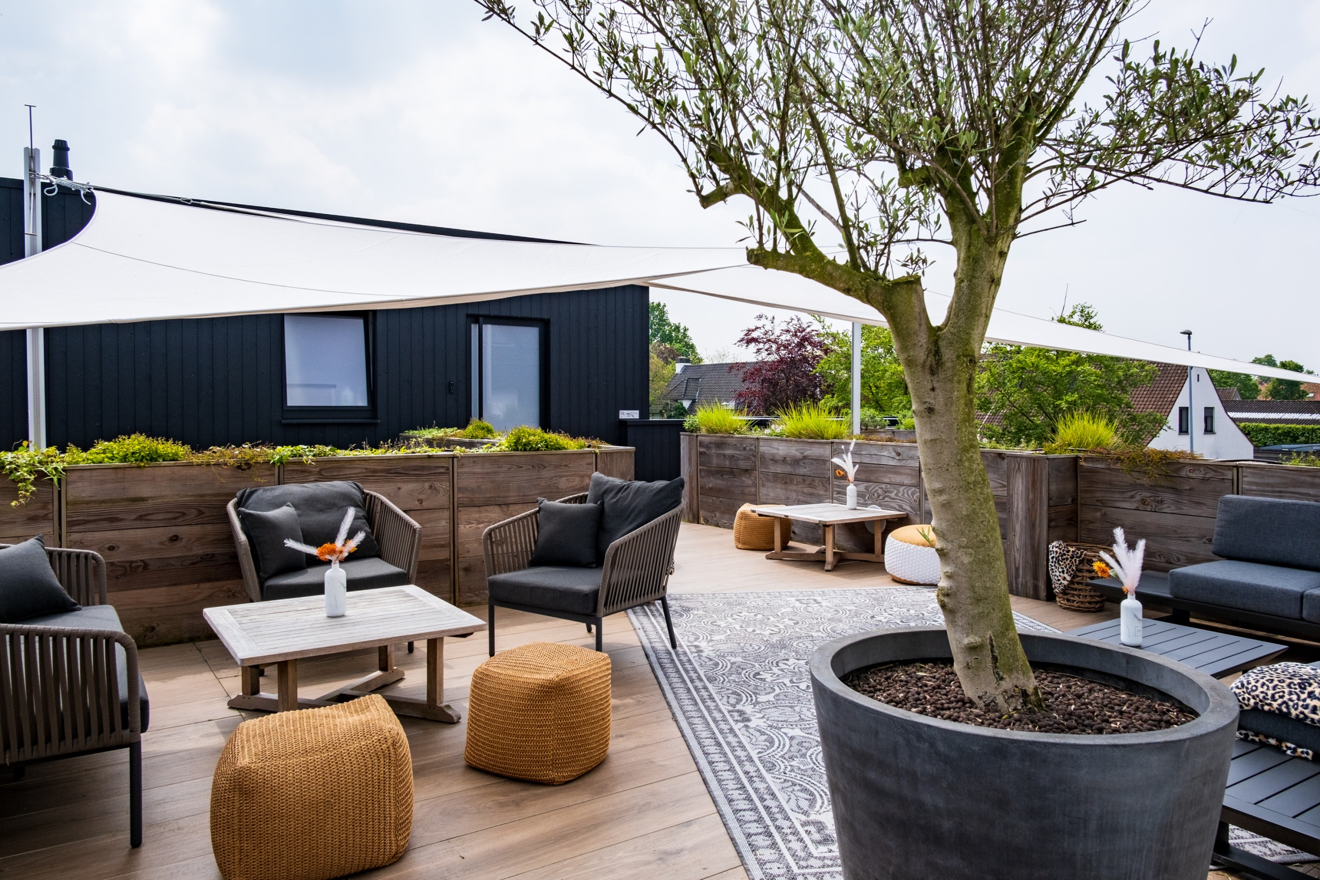 Dakterras restaurant herenhuis izegem